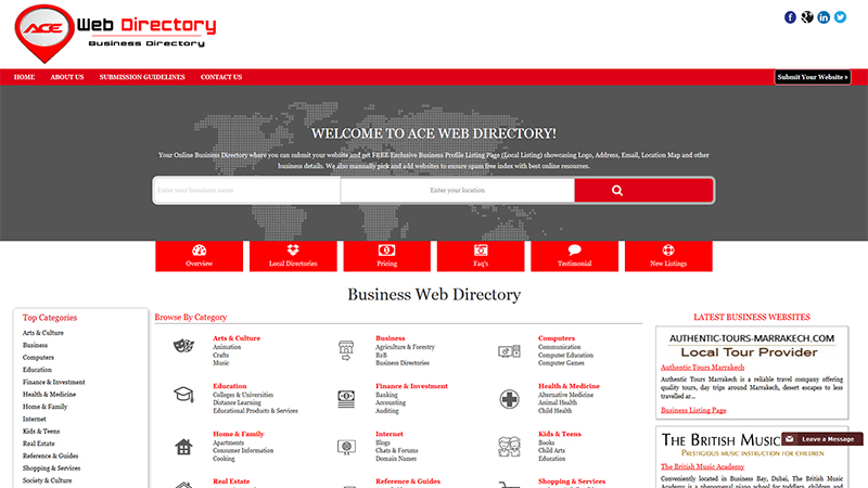 business directory wordpress theme
