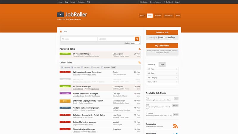 jobroller-wordpress-theme