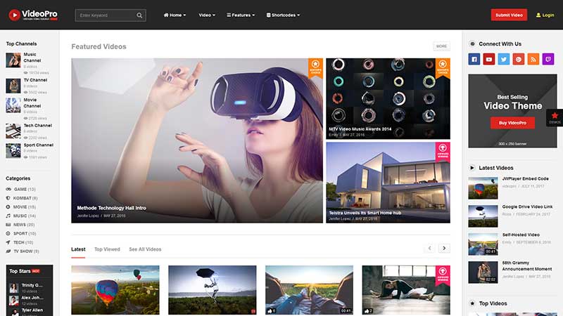 vidorev-wordpress-theme