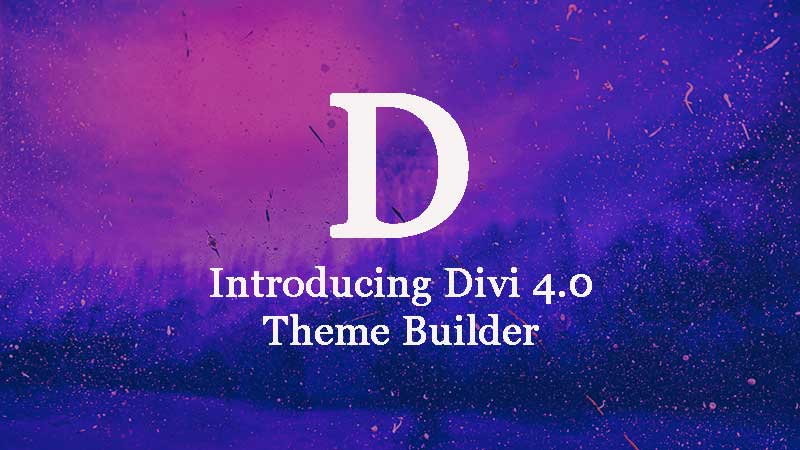 introduction-to-divi-4.0