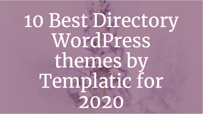 best directory themes for 2020