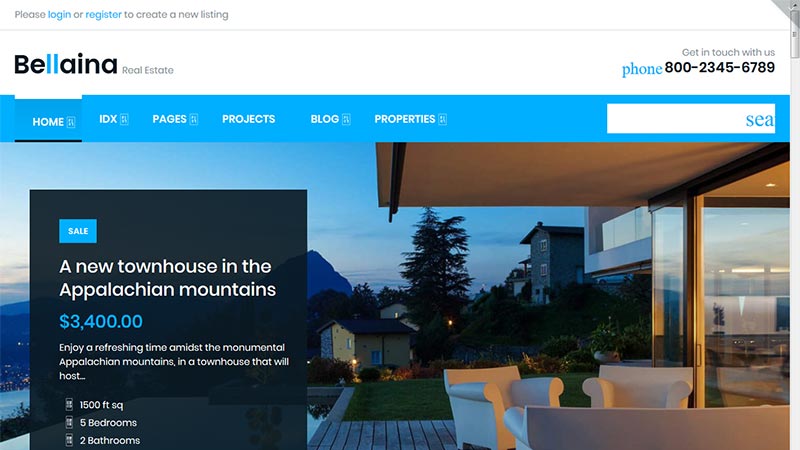 bellina-real-estate-wordpress-theme