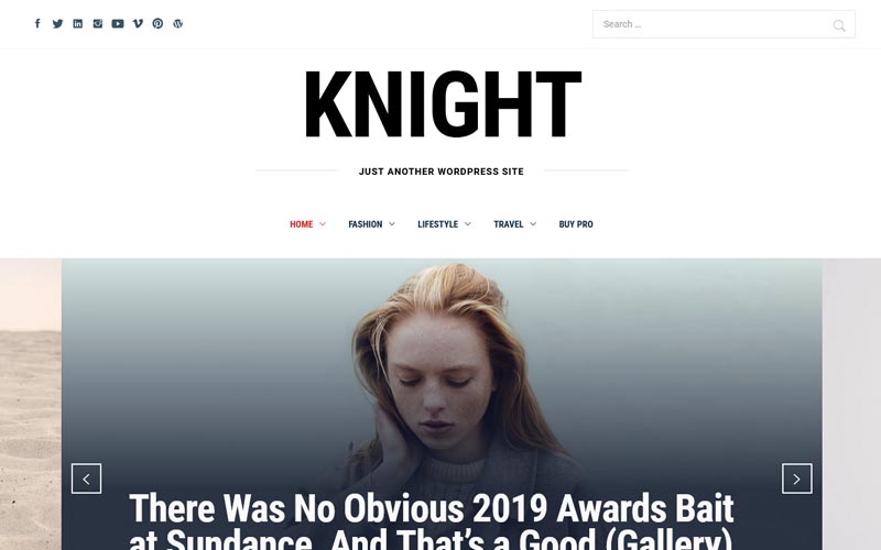 knight-free-wordpress-them