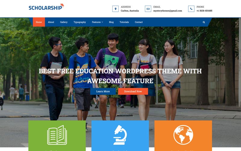 scholarship-free-theme-for-education