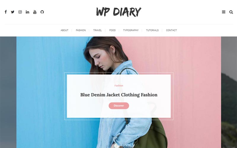 wp-diary-free-theme-for-ecommerce
