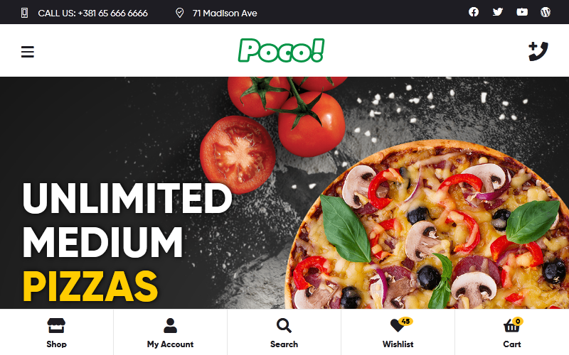 Poco – Fast Food theme