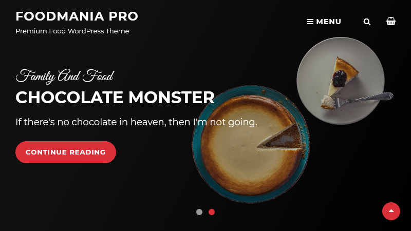 Foodmania Pro – Premium Food WordPress Theme
