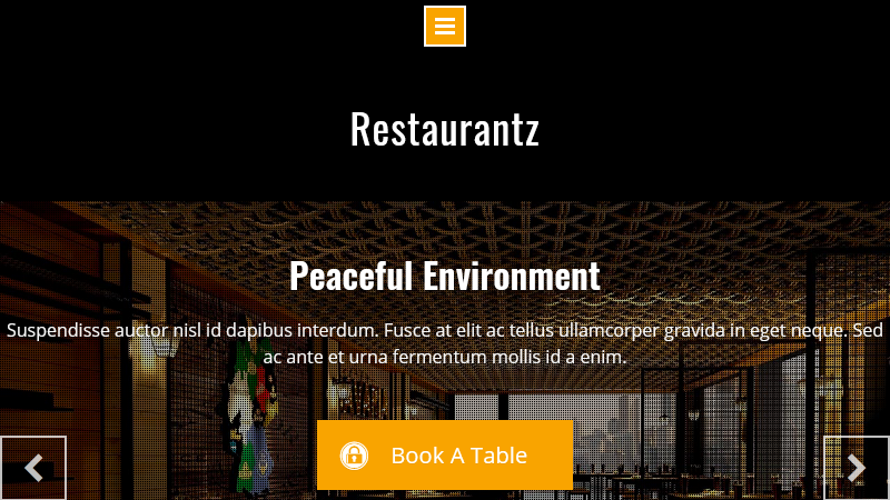 Restaurantz responsive wordpress theme