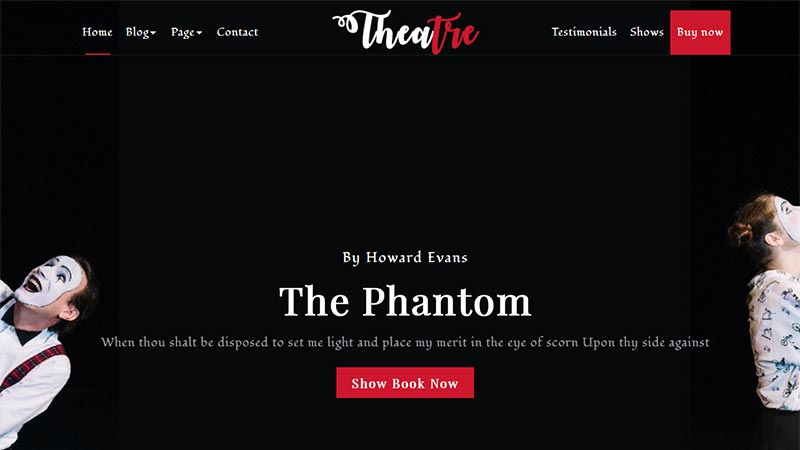 theater-drama-wordpress-theme