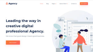 Agency Wordpress Theme 300x169 