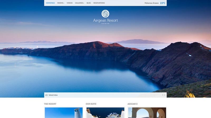 Aegean-Resort-WordPress-Theme