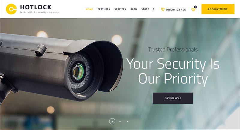 HotLock-Locksmith-&-Security-Systems-WordPress-Theme