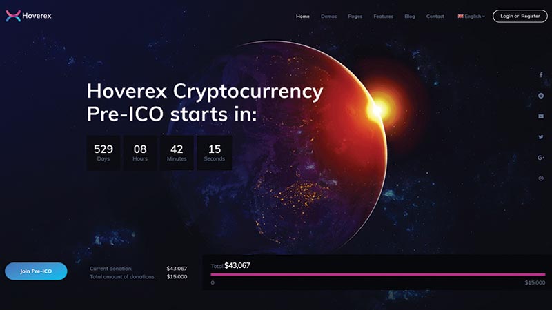 Hoverex-cryptocurrency-business-wordpress-theme