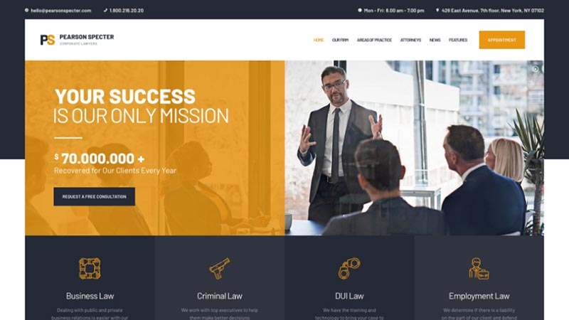 Pearson-Specter---Elementor-WordPress-Theme-for-Lawyer-&-Attorney