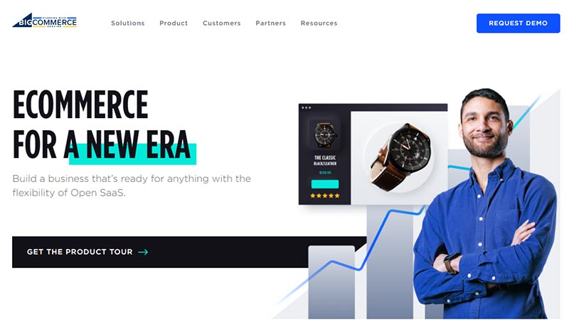 bigcommerce landing page