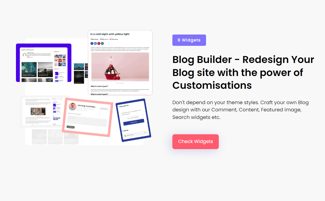 the plus addons blog builder