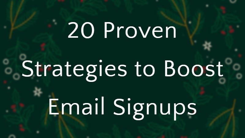 20-Proven-Strategies-to-Boost-Email-Signups-(2024)
