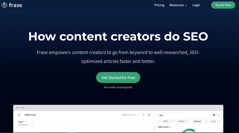 Frase-seo-content-using-AI-for-content-creators